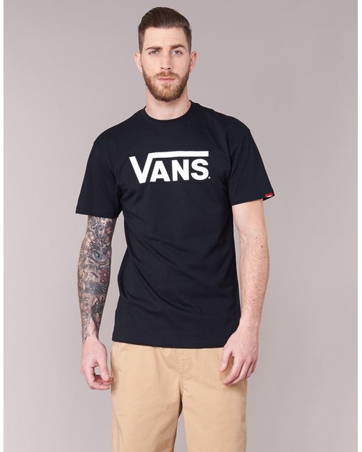 Vans Black Classic T Shirt for men
