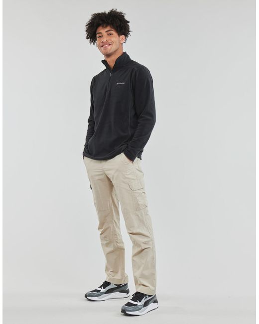 Columbia Black Klamath Rangetm Ii Half Zip Fleece Jacket for men
