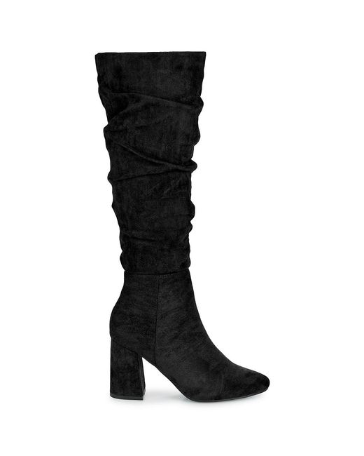 Moony Mood Black Heeled Boots Laurilyn