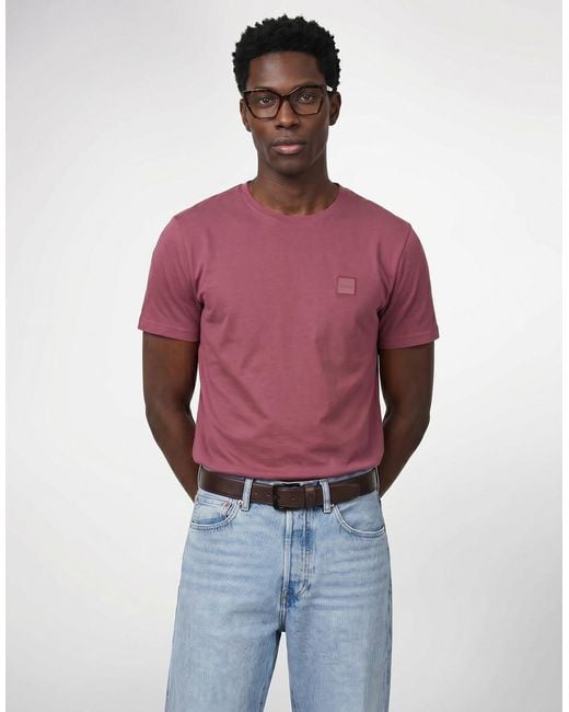 Boss Purple T Shirt Tales for men