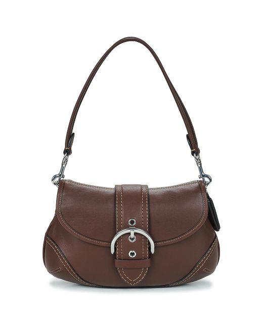 COACH Brown Shoulder Bag Soho