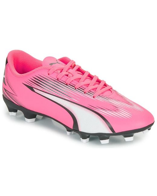 PUMA Pink Football Boots Ultra Play Fg/ag