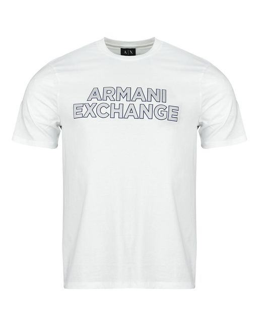 ARMANI EXCHANGE White T Shirt Xm002413 for men
