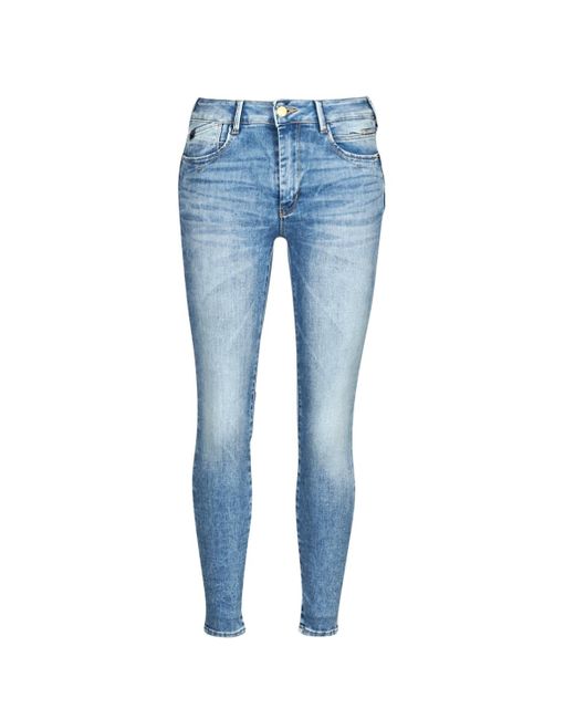 Le Temps Des Cerises Blue Pulp High C Lyl Skinny Jeans