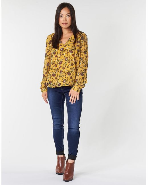 Vero Moda Vmseven Women's Skinny Jeans In Blue