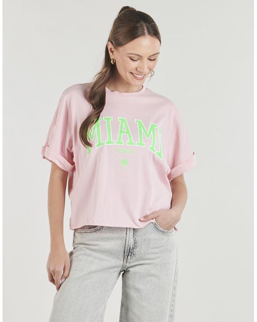 ONLY Pink T Shirt Onlmindy Life