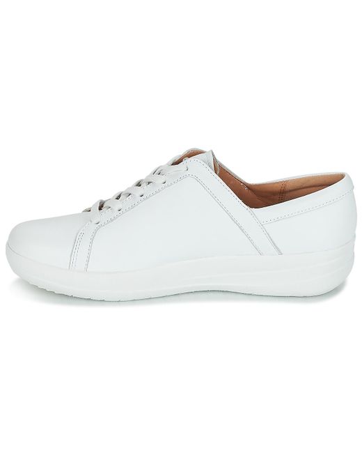 f sporty fitflop white