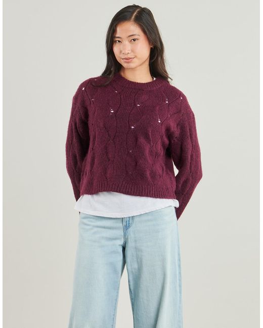 Vero Moda Purple Sweater Vmnewlina