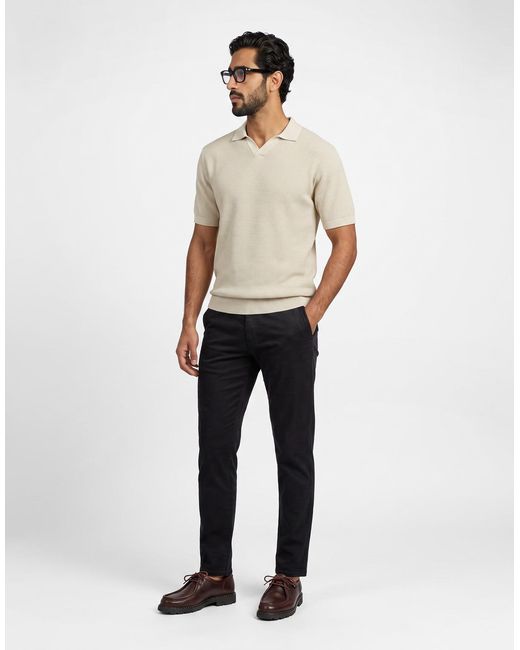 Jack & Jones Black Trousers Jpstollie Vance Chino for men