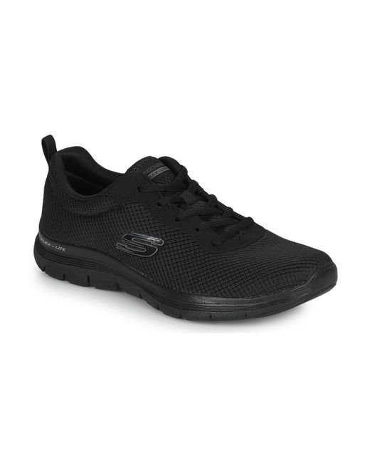 Skechers Black Flex Appeal 3.0 Shoes (trainers)