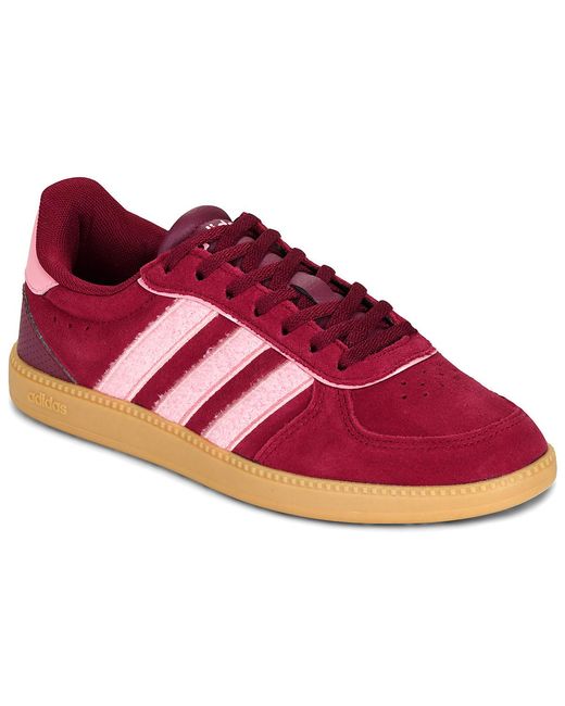 Adidas Red Shoes (trainers) Breaknet Sleek