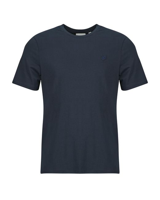 Lyle & Scott Blue T Shirt Superfine T-shirt for men