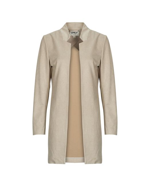 ONLY Natural Jacket Onlsoho-mavi Life Faux S Coatigan