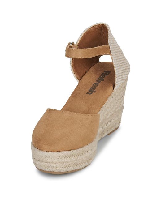 Refresh Brown Wedge Sandals 172644