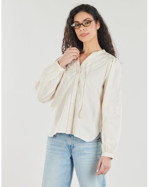 Deeluxe White Blouse Aglae Bl W M+