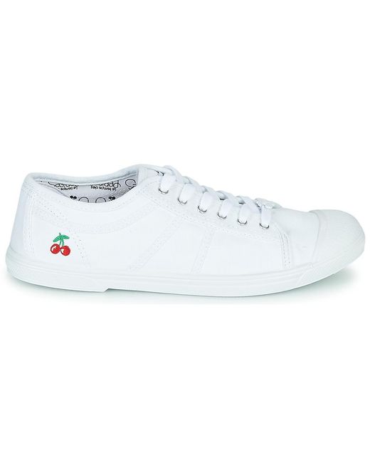Le Temps Des Cerises Blue Shoes (trainers) Basic Lace