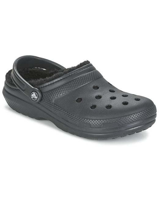 CROCSTM Gray Clogs (shoes) Classic Lined Clog