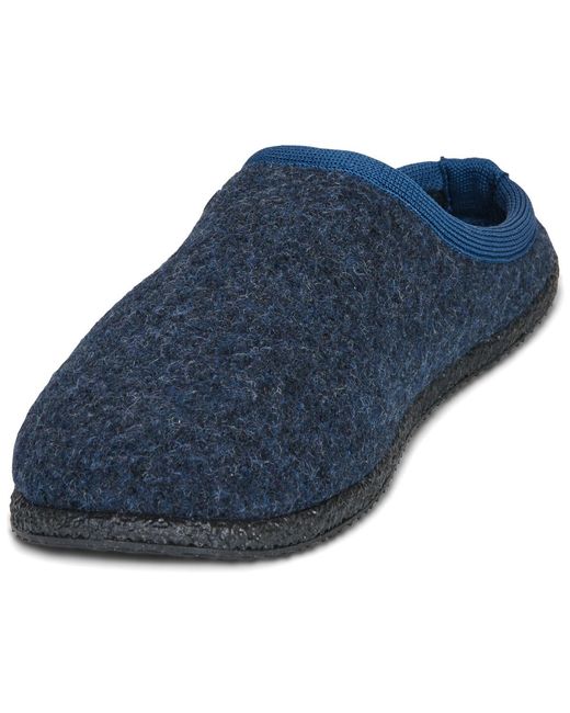 Giesswein Blue Flip Flops Dannheim for men