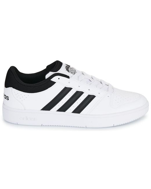 Adidas White Shoes (trainers) Hoops Classic for men