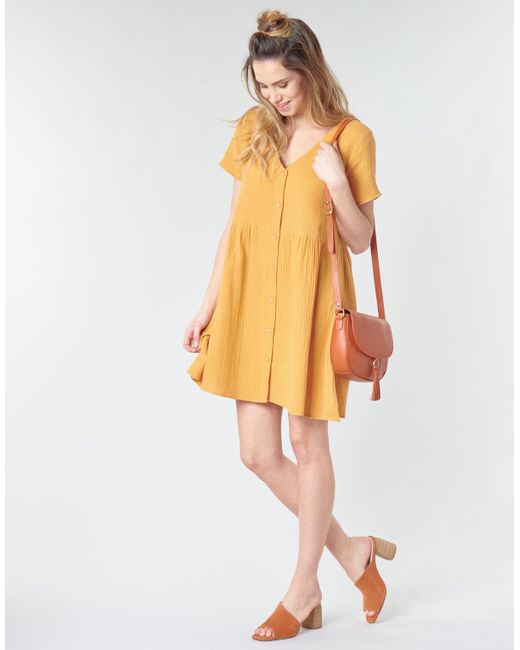 Betty London Yellow Mardi Dress