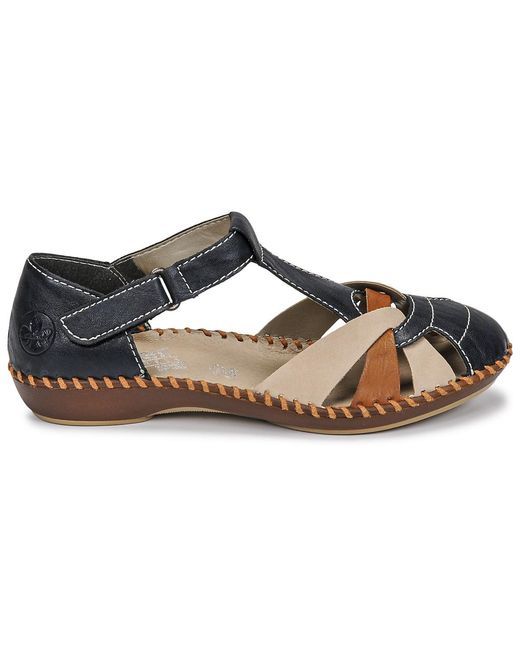 Rieker Blue Sandals
