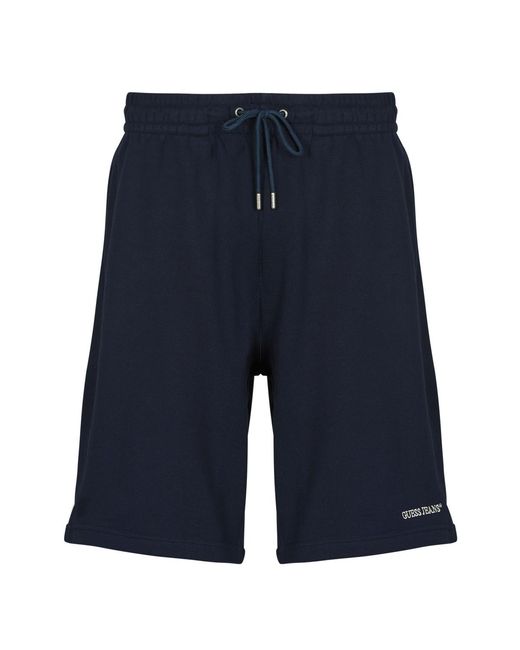 Guess Blue Shorts Reg Embro Shorts for men