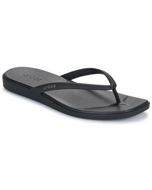 CROCSTM Black Flip Flops / Sandals (shoes) Miami Flip