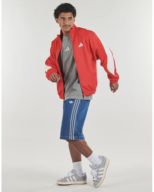 Adidas Red Tracksuit Jacket Stadium Tracktop for men