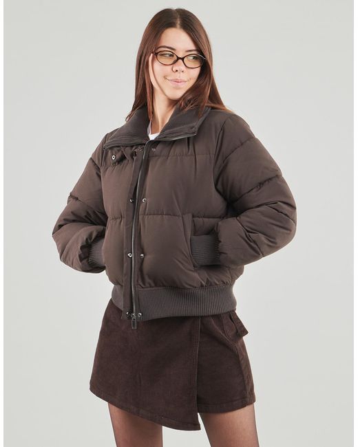 Jdy Brown Duffel Coats Nelson Short Puffer
