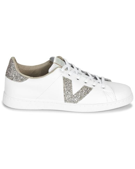 Victoria Multicolor Tenis Piel Glitter Shoes (trainers)