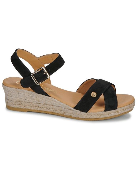 Betty London Black Espadrilles / Casual Shoes Giorgia