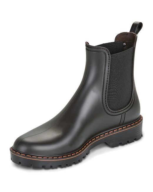 Verbenas Black Wellington Boots Gaudi Countryside