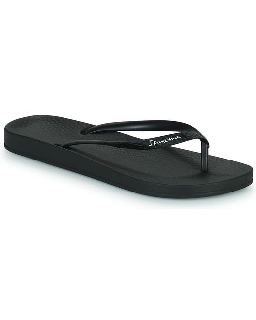 Ipanema Black Anat Colors Fem Flip Flops / Sandals (shoes)