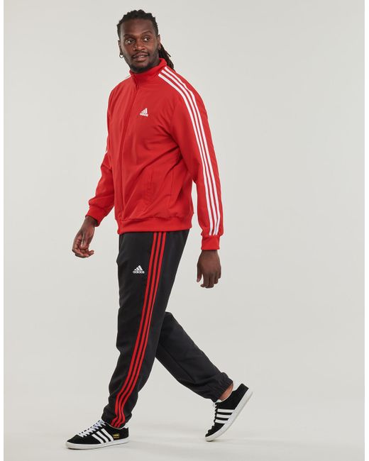 Adidas Red Tracksuits M 3s Wv Tt Ts for men