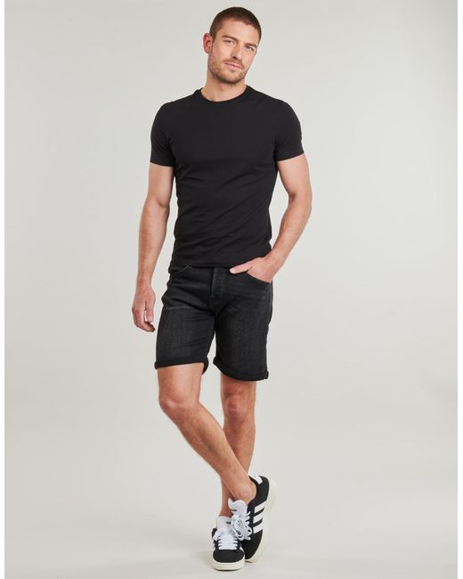 Jack & Jones Black Shorts Jjirick for men