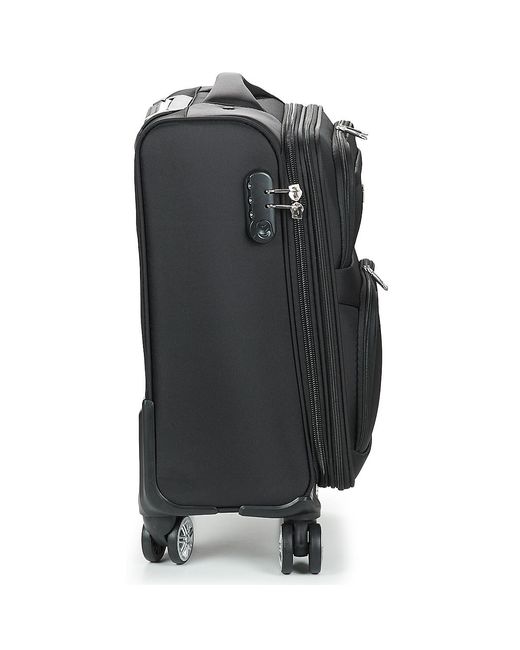 David Jones Black Soft Suitcase Ba-1003 Cabine