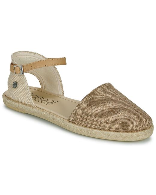Casual Attitude Metallic Espadrilles / Casual Shoes Onina