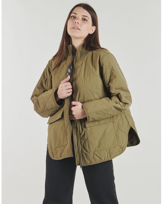 Jdy Green Jacket Raya Quilt Oversize