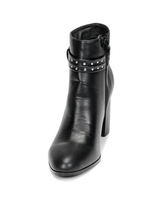 Moony Mood Black Ninou Low Ankle Boots