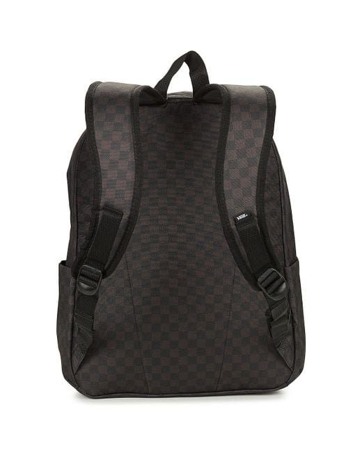 Vans Black Backpack Old Skool Check Backpack 22l