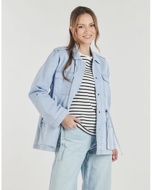 ONLY Blue Jacket Onlkenya L/s Utility Dnm