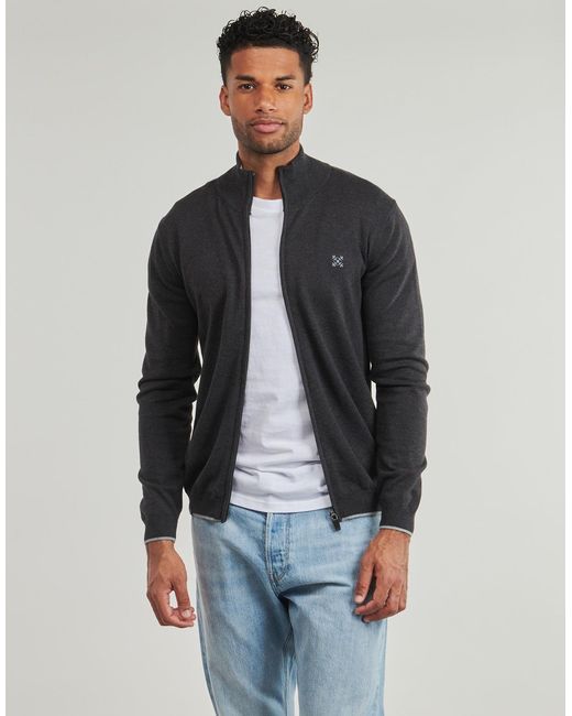 Oxbow Black Cardigans R2pezip for men