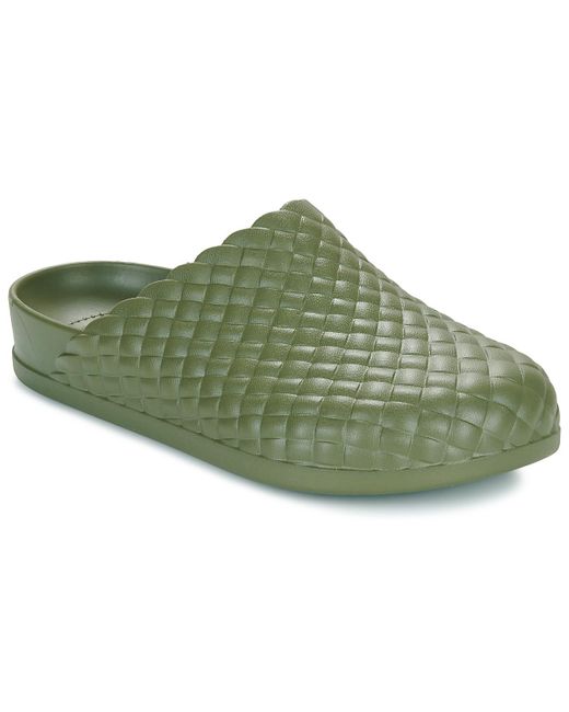 CROCSTM Green Clogs (shoes) Dylan Woven Texture Clog