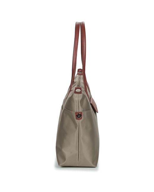 Hexagona Brown Shoulder Bag Pop