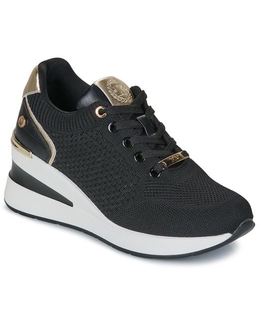 Xti Black Shoes (trainers) 143721