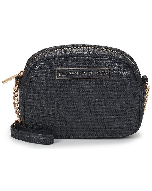 Les Petites Bombes Black Shoulder Bag Ferielle