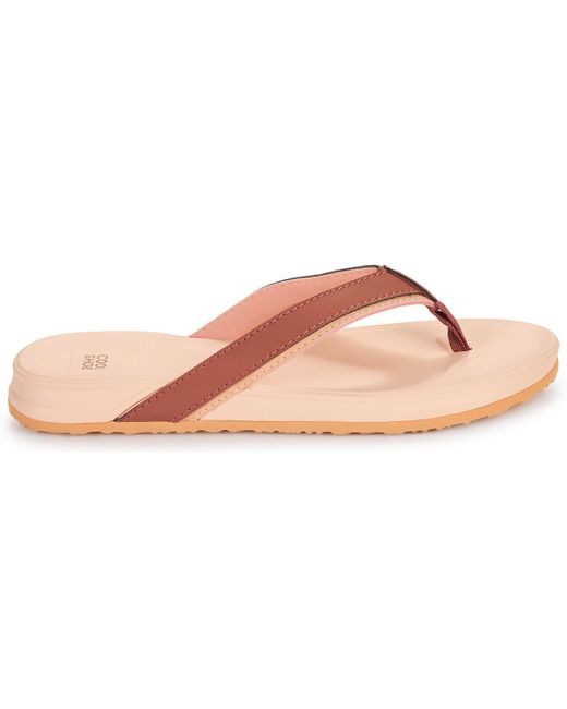 Cool shoe Pink Flip Flops / Sandals (shoes) Odyssee