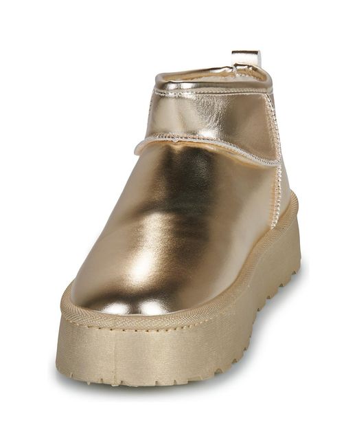 Moony Mood Metallic Mid Boots Leanne