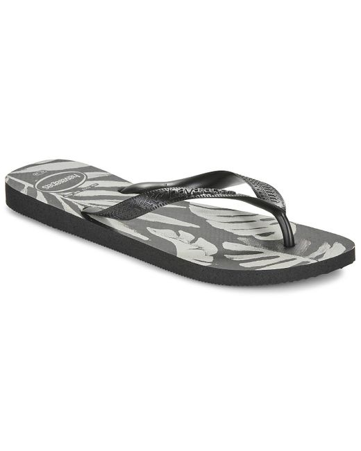 Havaianas Black Flip Flops / Sandals (shoes) Aloha for men
