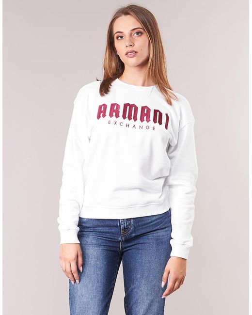 armani exchange women's sweatshirt